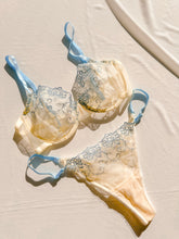 Softie Balenli Demi Sütyen Takımı Sarı