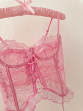 Barbie Vintage Balenli Jartiyerli Büstiyer Pembe