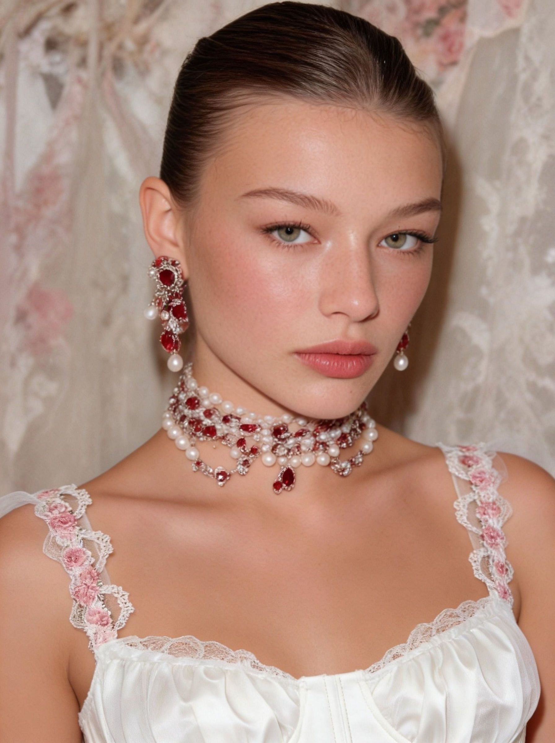 Lucia Premium Balenli Büstiyer Beyaz