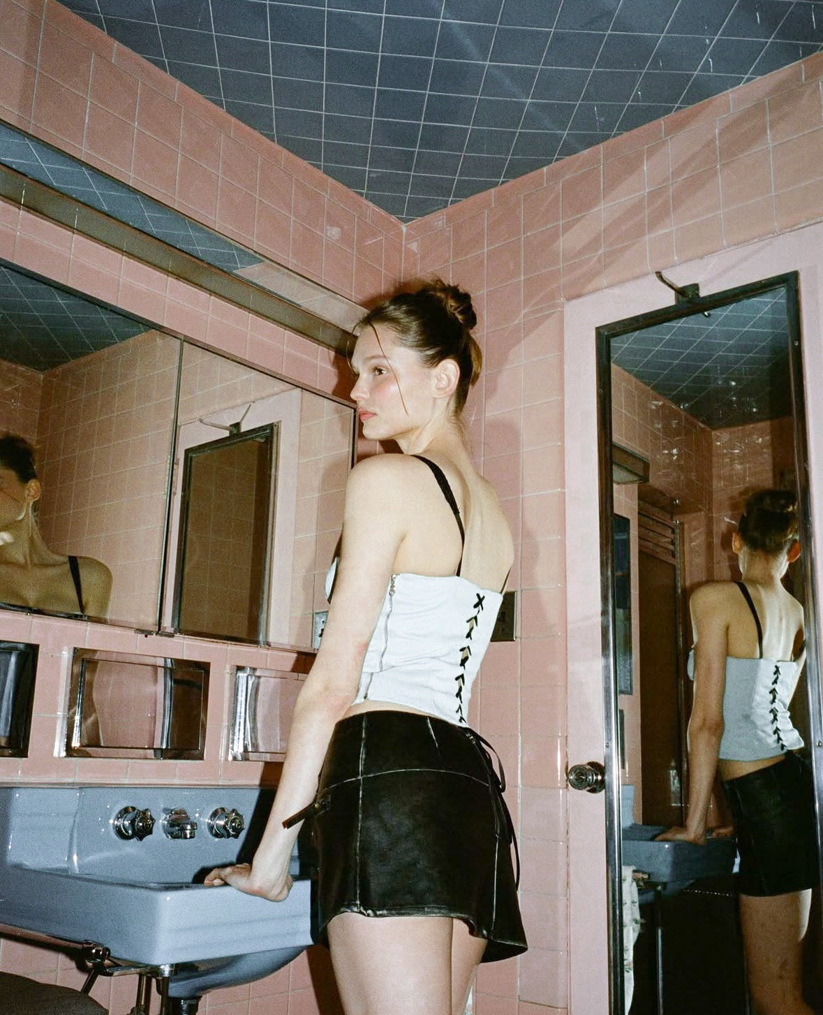 Call me Charlotte Vintage Private Balenli Büstiyer Beyaz